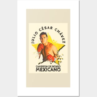 Julio Cesar Chavez, La Estrella De Mexico! Posters and Art